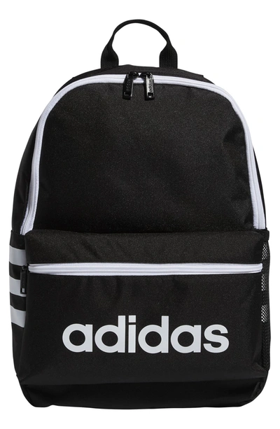 Tolk Klassificer på trods af Adidas Originals Adidas Training Classic Logo Backpack In Black | ModeSens