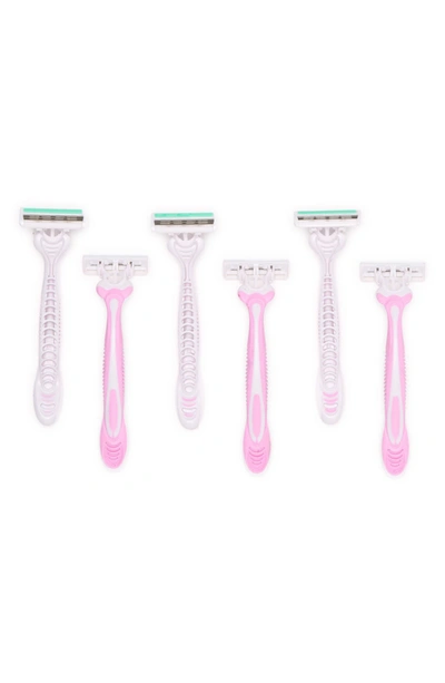 Shop Dabney Lee Disposable Razors In Pink