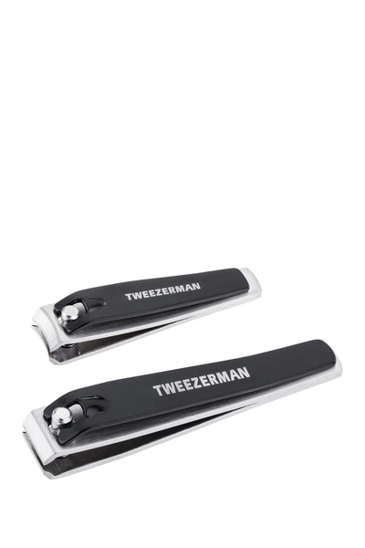 Shop Tweezerman Combo Clipper Set In Black