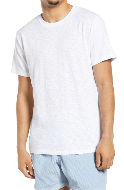 Shop Alternative Fillmore Slub Organic Cotton T-shirt In White