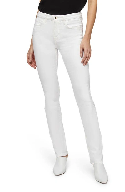 Shop Jen7 By 7 For All Mankind Slim Straight Leg Jeans In White