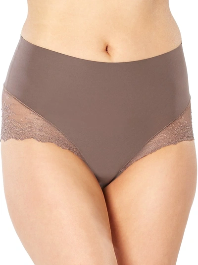 Shop Spanx Women's Undetectable Lace Hipster Panty In Very Black