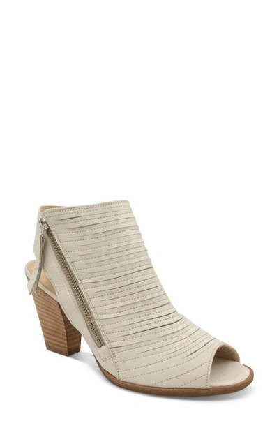 Shop Paul Green Cayanne Peep Toe Sandal In Ivory Leather