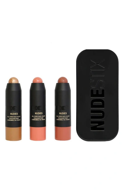 Shop Nudestix Mini Nudies Eye, Face & Lips Set