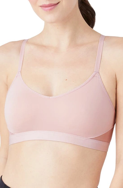 Shop B.tempt'd By Wacoal B.active Sports Bralette In Blush Pink