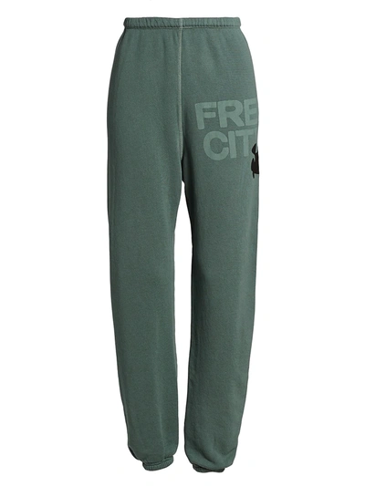 Shop Free City Superluff Lux Standard-fit Sweatpants In Night Cloud