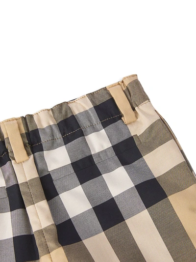 Shop Burberry Baby Boy's & Little Boy's Vintage Check Shorts In Archive Beige