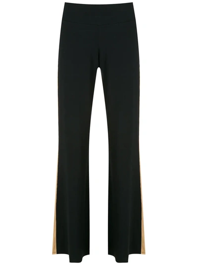 Lygia & Nanny Side-stripe Trousers In 黑色