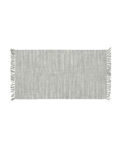 Shop French Connection Yoshi 28" X 48" Casual Accent Rug In Light Gray