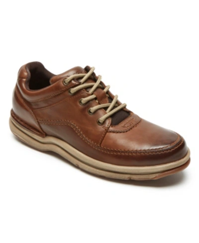 Shop Rockport Men's World Tour Classic Shoes In Brown