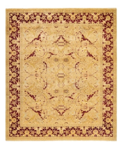 Shop Adorn Hand Woven Rugs Mogul M1460 8'2" X 9'10" Area Rug In Yellow