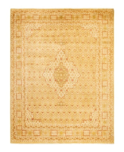 Shop Adorn Hand Woven Rugs Mogul M1462 7'10" X 10'4" Area Rug In Yellow