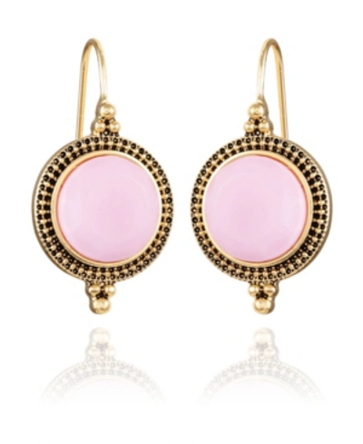 Shop T Tahari Gypsy Revival Fishhook Earring In Gold-tone