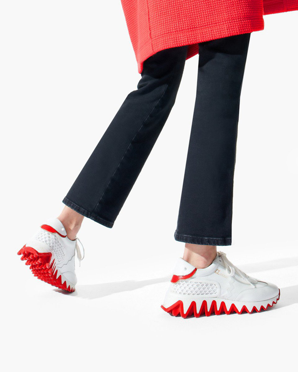 red runner flat louboutin