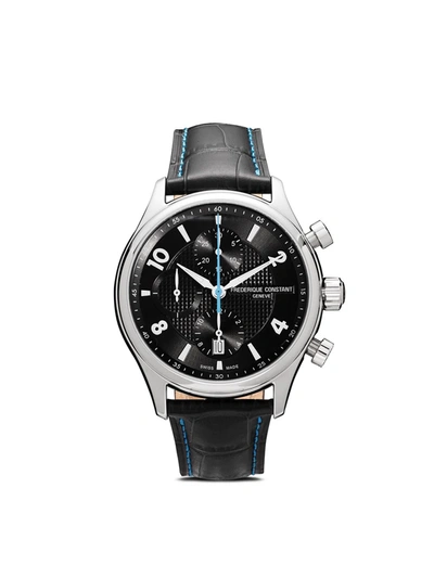 Shop Frederique Constant Runabout Rhs Chronograph Automatic 42mm In Grau