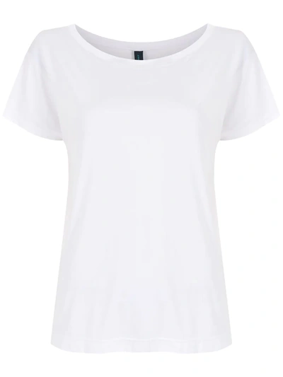 Shop Lygia & Nanny Skin Basic Stretch T-shirt In Weiss
