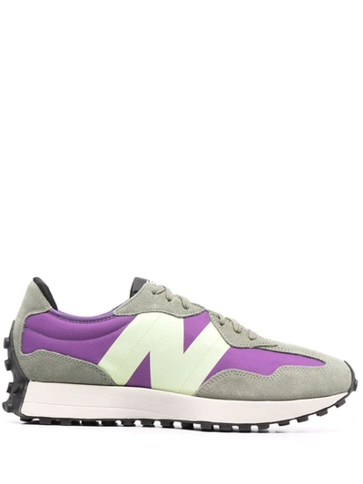New Balance 327 Trainer Sour Grape / Bleached Lime In Purple/yellow |  ModeSens