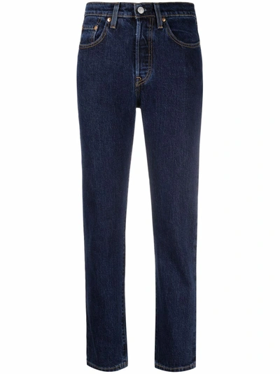 Shop Levi's 501 Straight-leg Jeans In Blau