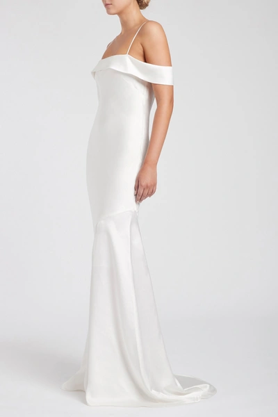 Shop Rebecca Vallance Olivia Slip Gown Ivory