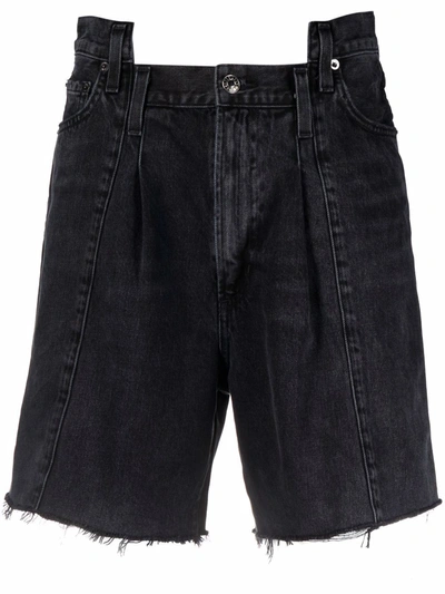 Shop Agolde Shorts Black