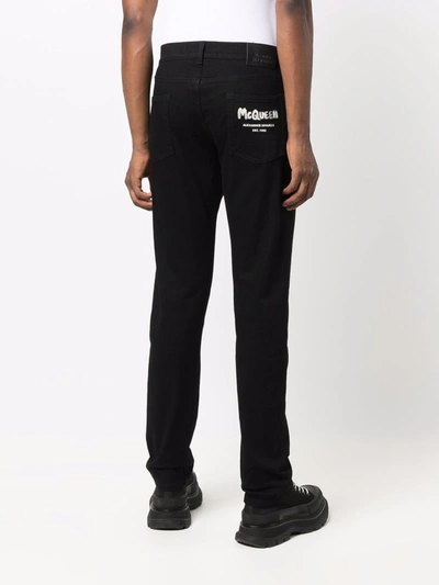 Shop Alexander Mcqueen Jeans Black