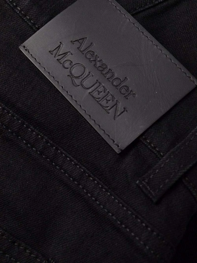 Shop Alexander Mcqueen Jeans Black