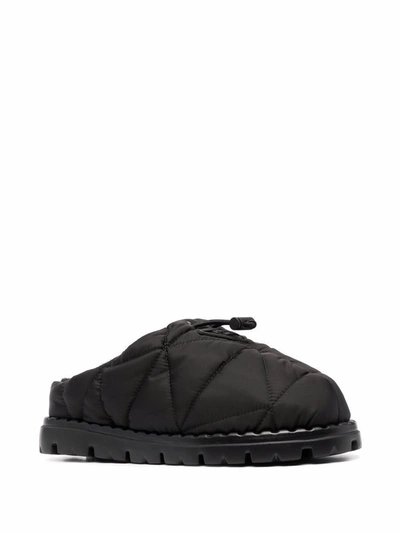 Shop Prada Flat Shoes Black