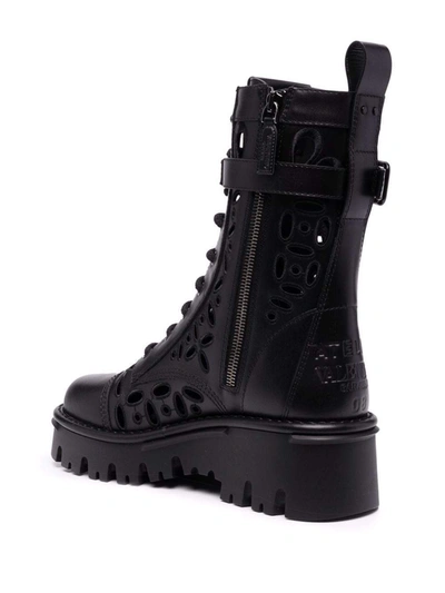 Shop Valentino Garavani Cruise Boots Black