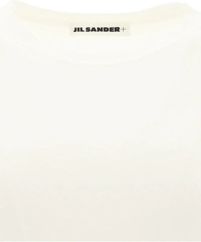 Shop Jil Sander "" T-shirt In White