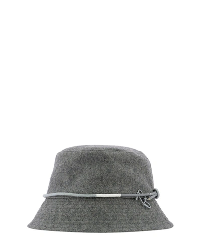 Shop Ruslan Baginskiy "lampshade" Bucket Hat In Grey