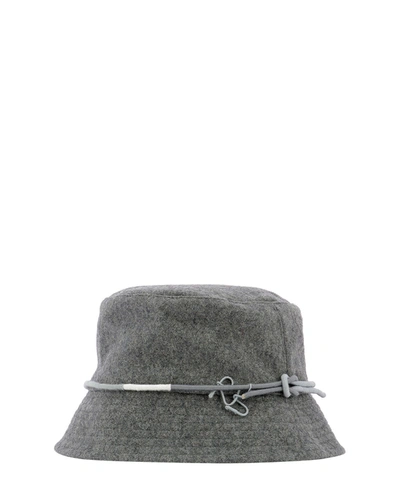 Shop Ruslan Baginskiy "lampshade" Bucket Hat In Grey