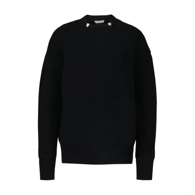 Shop Bottega Veneta Shetland Sweater In Black