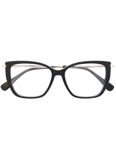 Max Mara Cat-eye Frame Sunglasses In Black