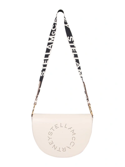 Shop Stella Mccartney Marlee Shoulder Bag In White