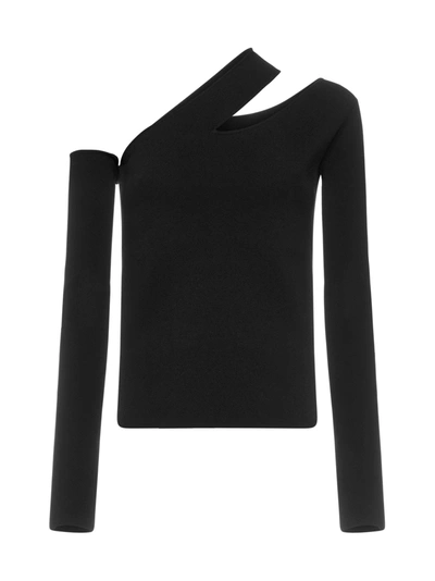 Shop Nanushka Top In Black