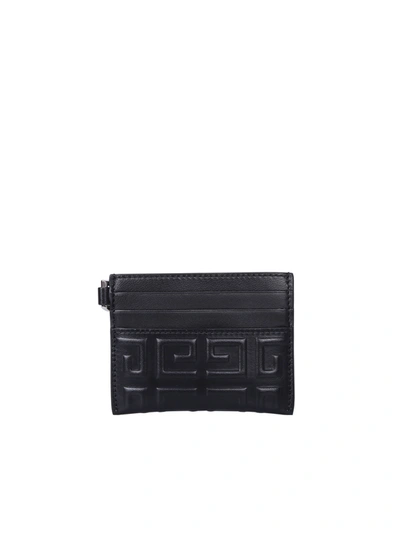 Shop Givenchy 4g Card Holder In Black