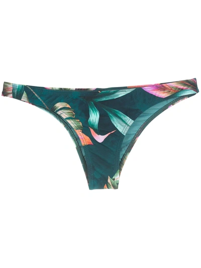 Lygia & Nanny Poipu Leaf-print Pants In Grün