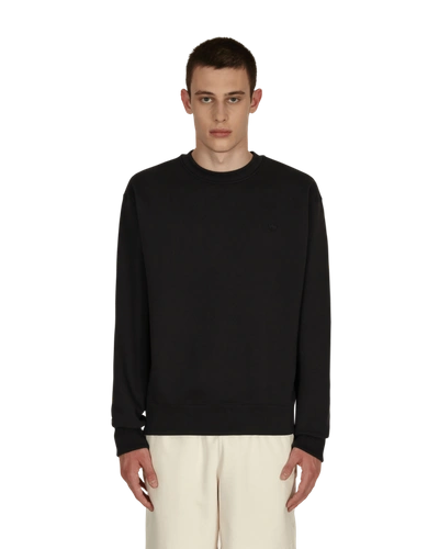 Shop Adidas Originals Adicolor Trefoil Crewneck Sweatshirt In Black