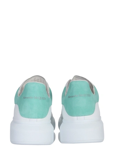 Shop Alexander Mcqueen Oversize Sneakers In Baby Blue