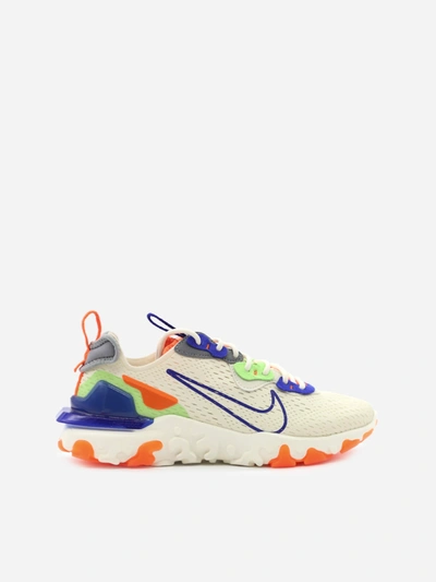 Shop Nike React Vision Sneakers In White