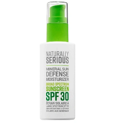 Shop Naturally Serious Mineral Defense Moisturizer Sunscreen Spf 30