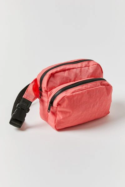 Shop Baggu Nylon Fanny Pack In Watermelon, Women's At Urban Outfitters In Extra Pink