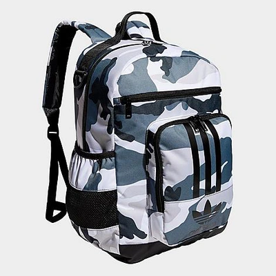 Shop Adidas Originals 3-stripes 2.0 Backpack In White
