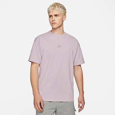 Shop Nike Men's Sportswear Premium Essential T-shirt In Iced Lilac