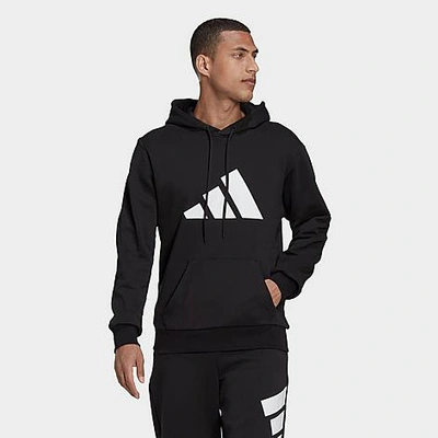 Shop Adidas Originals Adidas Men's Sportswear Future Icons Graphic Hoodie In Black