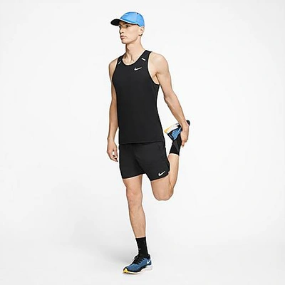 Shop Nike Men's Flex Stride 2-in-1 Shorts In Black