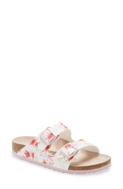 Shop Birkenstock Arizona Birko-flor Sandal In Blossom White