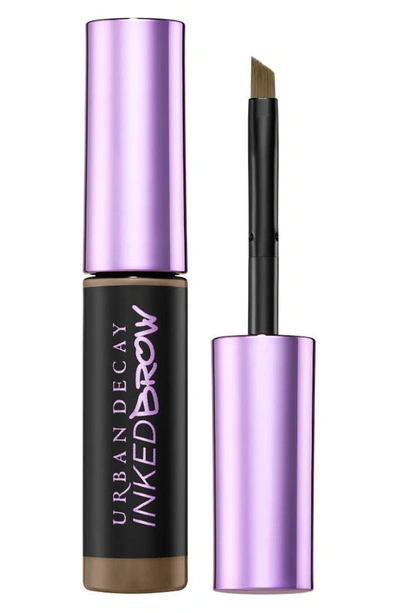 Shop Urban Decay Inked Brow Gel In Taupe Trap