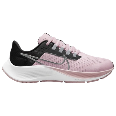 Shop Nike Boys  Air Zoom Pegasus 38 In Pink Foam/mtlc Silver/black