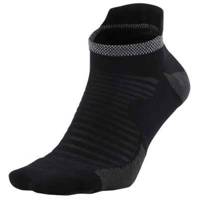 Shop Nike Mens  Spark Long Run No Show Socks In Black